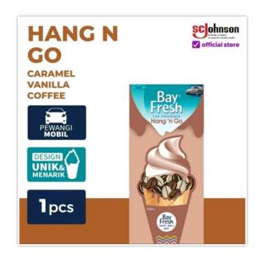 Bay Fresh Bayfresh Hang n Go Pewangi Mobil caramel vanila coffee