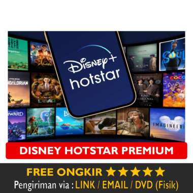 Akun Disney+ Plus Hotstar Indonesia Lifetime Premium PRO VIP No Ads Bebas Iklan Anti Logout HOLD