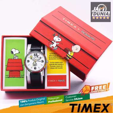 JAM TANGAN PRIA TIMEX ORIGINAL X PEANUTS MARLIN 75th ANNIVERSARY EDITION TIMEX TW2Y19900 TIMEX TW2Y