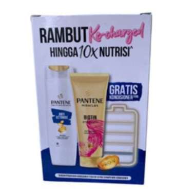 Pantene Shampoo All Varian 160ml + Conditioner Biotin 70ml Rambut Rontok