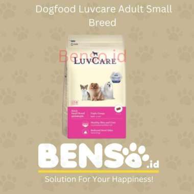 Dogfood - Luvcare Adult Small Breed Triple Omega 2kg