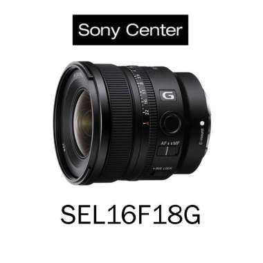 SONY CENTER CAMERA - SONY FE 16mm F1.8 G / Lensa G ultra-wide 16 mm bokeh indah di F1.8 / Lensa Kame