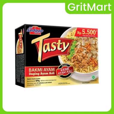 Promo Harga Sedaap Tasty Bakmi Ayam 129 gr - Blibli