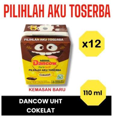 Promo Harga Dancow Fortigro UHT Cokelat 110 ml - Blibli