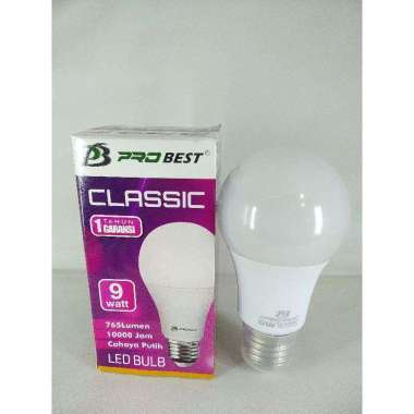 Bohlam Probest Lampu LED Classic Bulb Rumah Kantor SNI Termurah 3W / 5W / 7W / 9W / 12W / 15W / 18W 