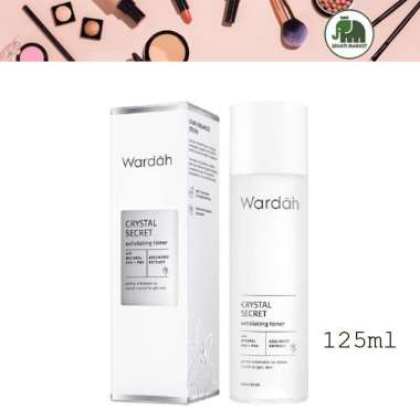 ֍SM֎ WARDAH CRYSTAL SECRET EXFOLIATING TONER AHA PHA 125mL