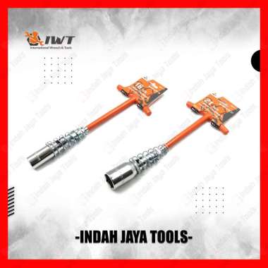IWT LITE Spark Plug 14 16 19 21 mm - Kunci Busi T Fleksibel Flexible Wrench Set Sok Busi 16 MM