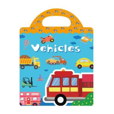 FG Buku Stiker Anak Reusable Jelly Sticker DIY Bag Style Book Jelly Sticker Activity Book BS01 BS01