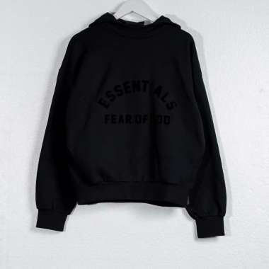 Hoodie ESSENTIALS FEAR OF GOD EXCLUSIVE BLACK HOODIE 100% ORIGINAL S