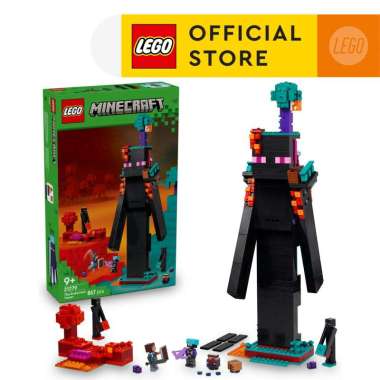LEGO Minecraft 21279 The Enderman Tower (867 Pieces), Building Block, Toys, Bricks