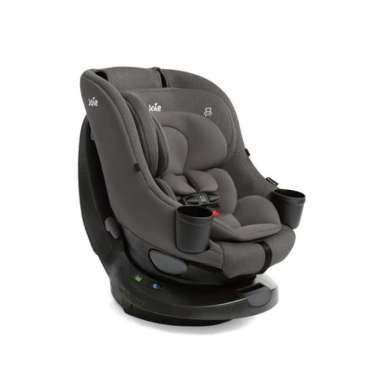Carseat Joie Chili Spin 360 Rotating Convertible Car Seat With Latch and Vehicle Belt Installation T