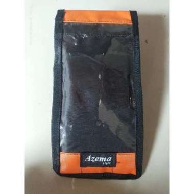 Holder Hp Motor Waterproof Tas Ojol Anti Air Touchscreen Orange