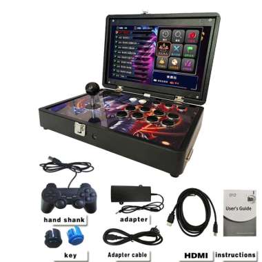 PANDORA DX Plus Arcade Games Fighting Stick 3D Game Box Retro Video Game DINGDONG Arcade SINGLE PLAY