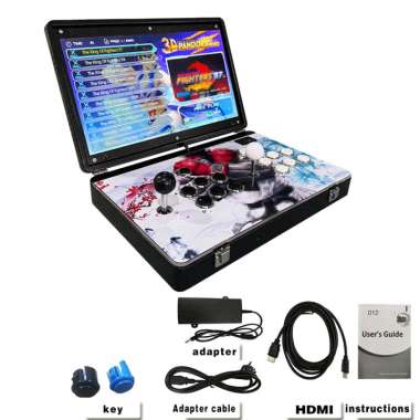 PANDORA DX Plus Arcade Games Fighting Stick 3D Game Box Retro Video Game DINGDONG Arcade 2 PLAYER NO