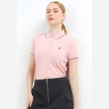 Hush Puppies Kaos Polo Wanita Cordella Polo Pink XL Pink