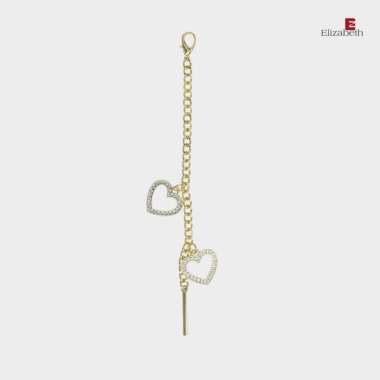 Gantungan Tas Elizabeth Bag Charm 0826-1473 Gold