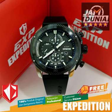 JAM TANGAN PRIA EXPEDITION ORIGINAL BLACK STRAP EXF 6810 EXF6810 EXF 6810 EXPEDITION 6810 CT