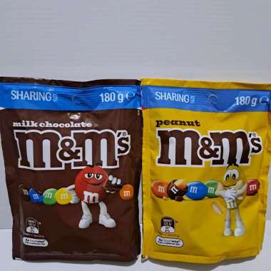 M&M'S SHARING CHOCOLATE / M&M'S PEANUT 180 GR milk chocolate