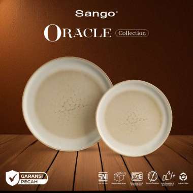 SANGO Set Piring Kaden Stackable Sacontia (Isi 2) Piring Salad