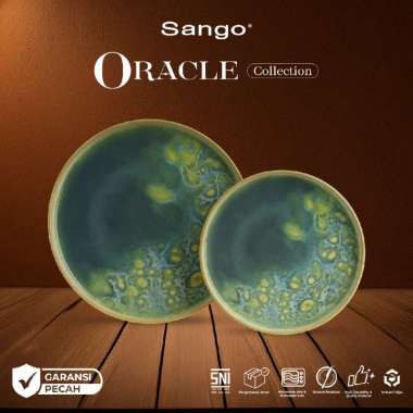 SANGO Set Piring Kaden Stackable Temare (Isi 2) Piring Salad