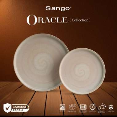 SANGO Set Piring Kaden Stackable Vienna (Isi 2) Piring Makan