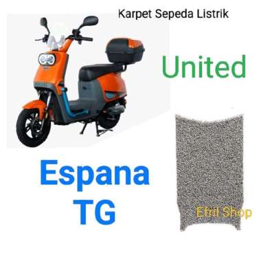 Karpet sepeda listrik United Espana TG Hitam