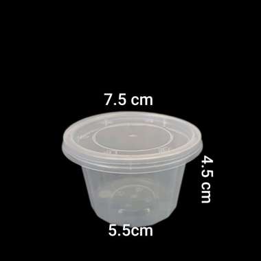 Thinwall Cup DM Rou 100 Ml isi 25 Pcs 1 Roll