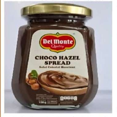 DEL MONTE CHOCO HAZEL SPREAD 190GR DELMONTE SELAI COKLAT HAZELNUT