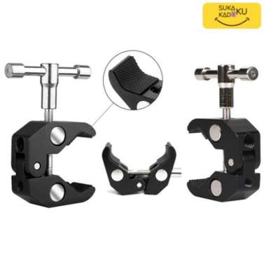C Clamp Magic Arm Super Clamp DSLR Camera Tripod Penjepit Kamera