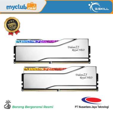 G.Skill Trident Z5 Royal Neo DDR5 6000 MHz CL30 64GB (2x32GB) F5-6000J3036G32GX2-TR5NS