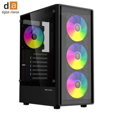 Digital Alliance DA OASIS COOL TG - ATX Gaming Case