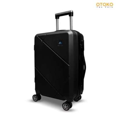 Koper polo geneva 24 inch Koper fiber koper bagasi koper besar hitam