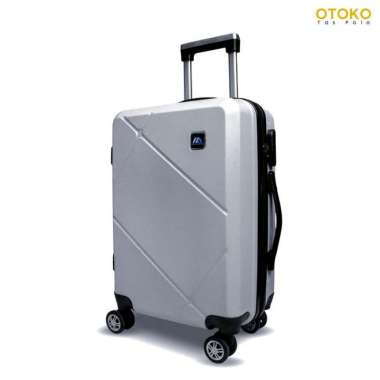 Koper polo geneva 24 inch Koper fiber koper bagasi koper besar silver