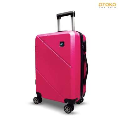 Koper polo geneva 24 inch Koper fiber koper bagasi koper besar pink