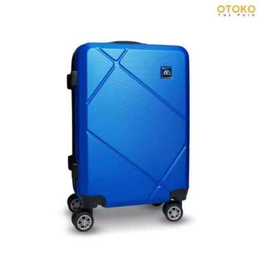 Koper polo geneva 24 inch Koper fiber koper bagasi koper besar Biru BCA