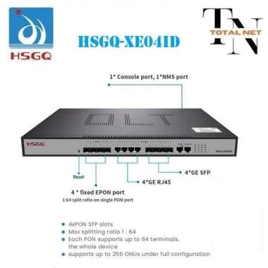 HSGQ-XE04ID OLT EPON 4 PORT OLT HSGQ XE04ID
