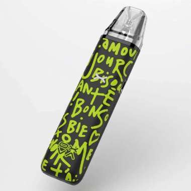 [BUNDLING] - Oxva XLIM GO GRAFITI EDITION + Ox Passion 15ml Graffiti Striped Black Blue Pink Orange 