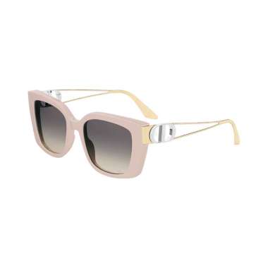Christian Dior 30 Montaigne S13I Square Sunglasses Nude with Gradient Grey Lens Nude