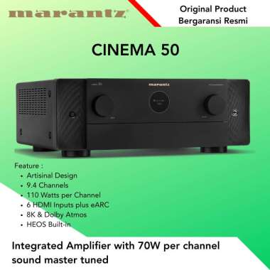 Marantz Cinema50 Cinema 50 9.4 Dolby Atmos AV Receiver amplifier