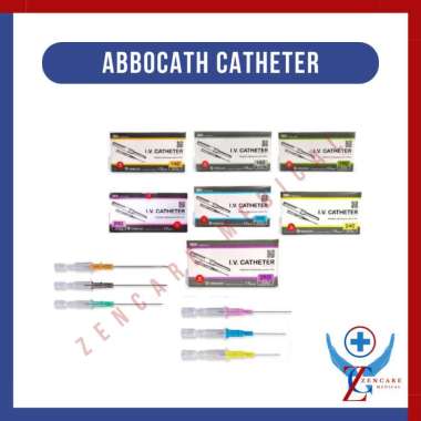 Abbocath Catheter Gea / Jarum Infus - Eceran 16 G