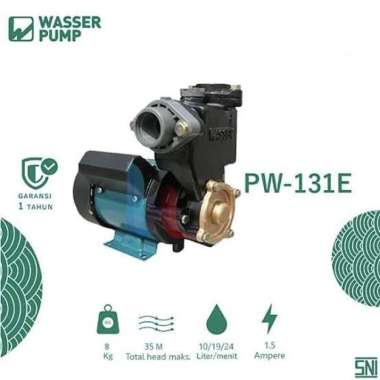 Pompa Sumur Dangkal Wasser PW 131 E / Shallow Pump Wasser PW 131E Manual / Pompa Sumur Wasser PW131