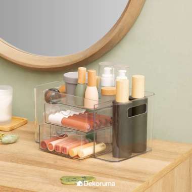Dekoruma KICHI Organizer Meja / Rak Kosmetik Multifungsi