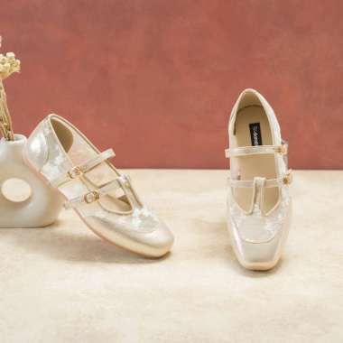 Dianable - Faye Beige Flatshoes Sepatu Wanita 40 Beige