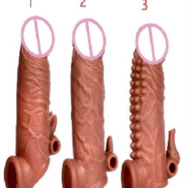Jual Condom sambung silikon Bergetar kait