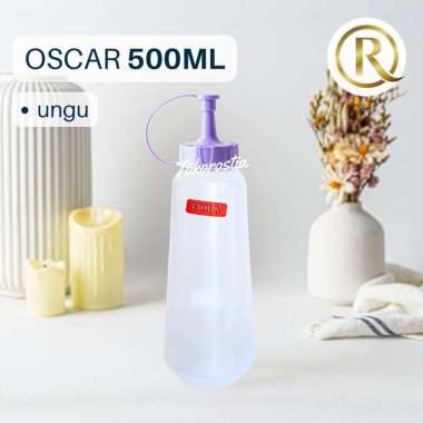 Botol Kecap Oscar 500ml Plastik Viola Ungu
