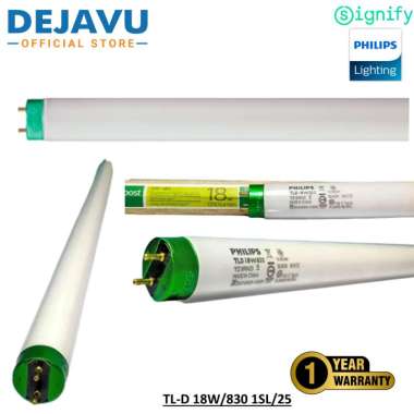 Lampu Philips T8 - TL-D 18W/830 1SL/25