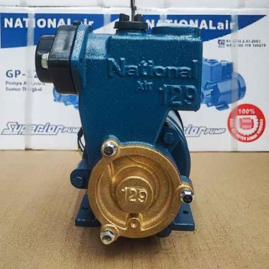 National air Pompa Air Manual GP-129 200 Watt Tanpa Otomatis & Tabung Mesin Pompa Sumur Dangkal Nati