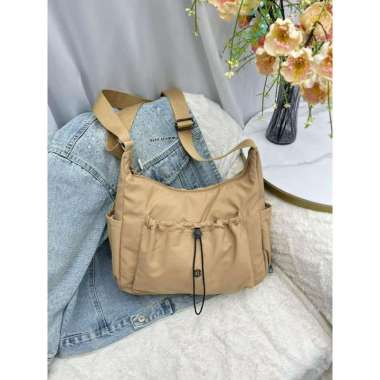 Tas Selempang Wanita Chibao CB 8655-SF + Free Dustbag CB 8655-SF Milk Coffee