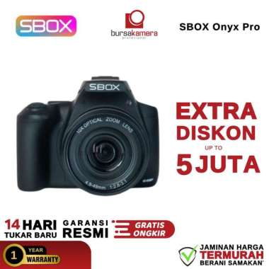 SBOX Kamera Digital Digicam SBOX ONYX PRO Garansi Resmi