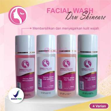 Facial Wash Drw Skincare Original Facial Wash Tea Tree Oil 110ml